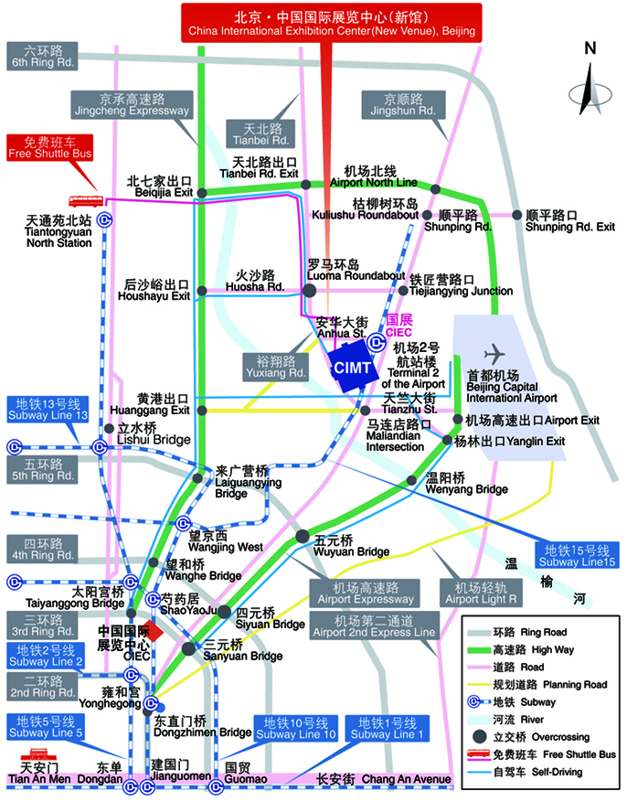 CIMT交通图