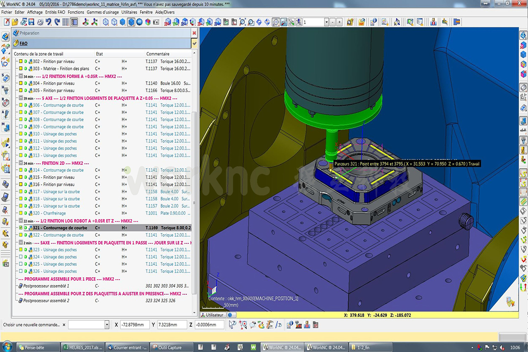 WorkNC 智能化多轴数控编程软件  安全CAM CNC加工中心高精度编程软件  模具零部件加工 强互科技 