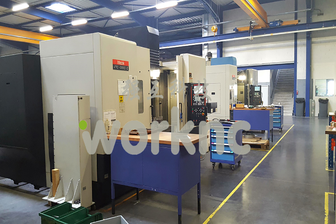 WorkNC 安全智能多轴CAM编程软件 马扎克Mazak机床型号 VTC 300 C上常用的数控编程软件 强互科技 