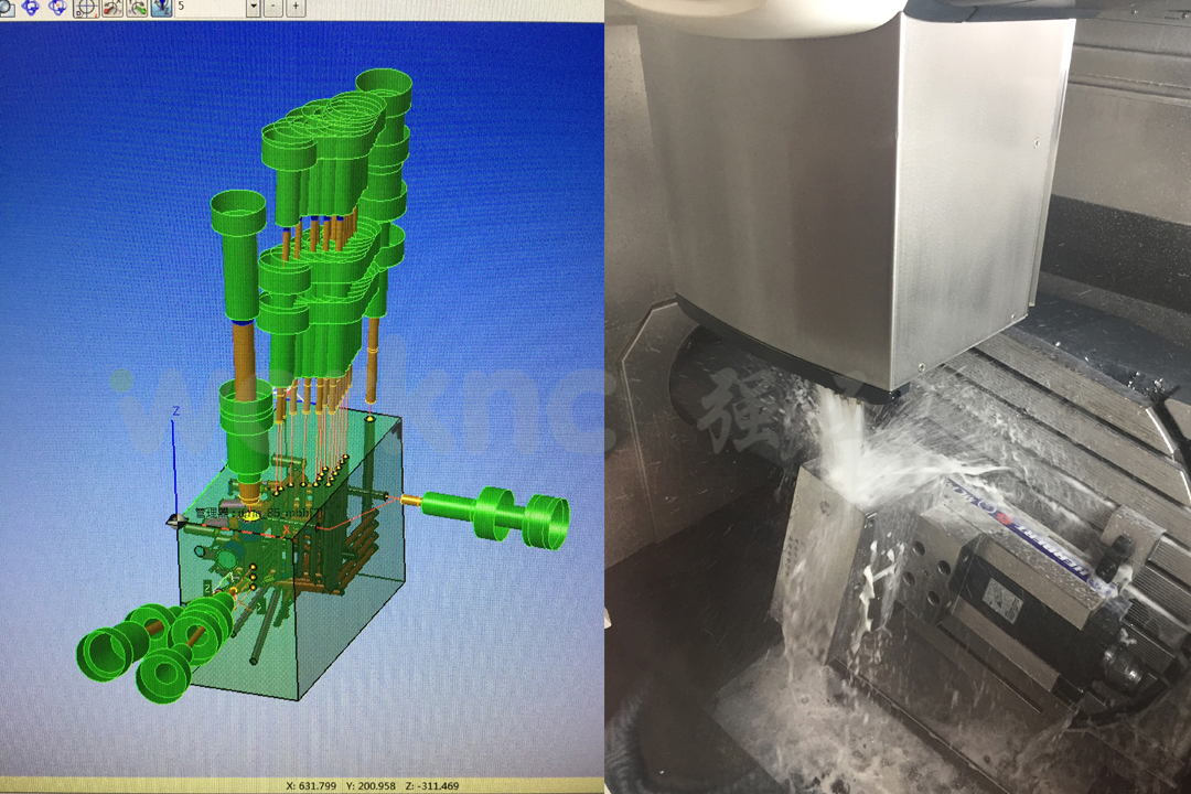 WorkNC多轴数控编程;最安全CNC编程软件;智能CAM/CAD技术;德马吉DMG 5 轴立式加工中心 DMU 85 monoBLOCK 用什么CAM编程软件;DMU;最适合运用在德马吉DMG上的数控编程软件;哪款编程软件钻孔最厉害;用在加工中心最安全的编程软件;强互