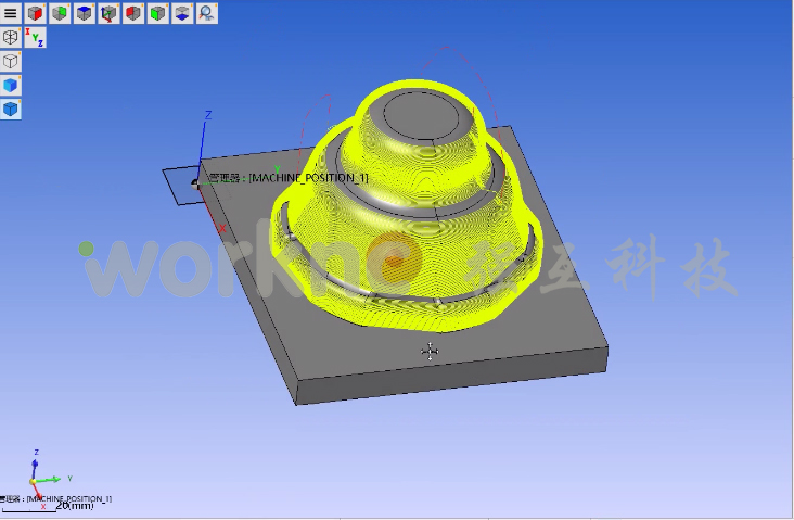 WorkNC加工精度最高的2-5轴CAD/CAM软件;WorkNC等高加工功能应用;上海强互科技