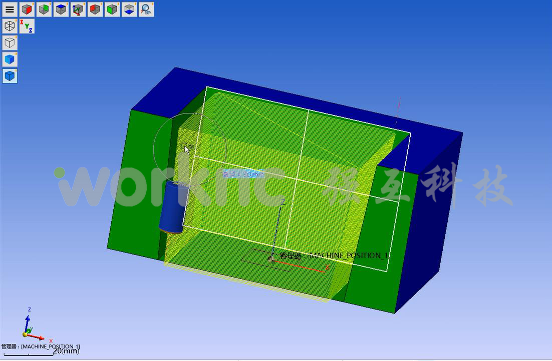 WorkNC加工精度最高的2-5轴CAD/CAM软件;WorkNC等高加工功能应用;上海强互科技