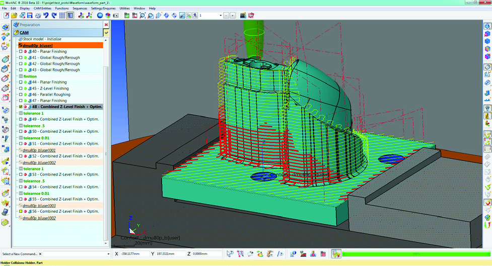  WorkNC;cad/cam;2-5轴数控编程软件;检具和模具;上海强互