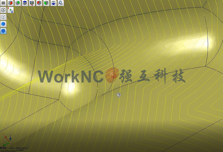 WorkNC软件; 圆弧刀路编程技巧;cam软件编程;上海强互